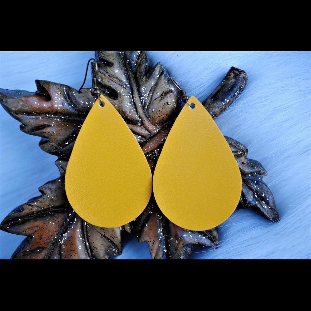 Mustard Earrings